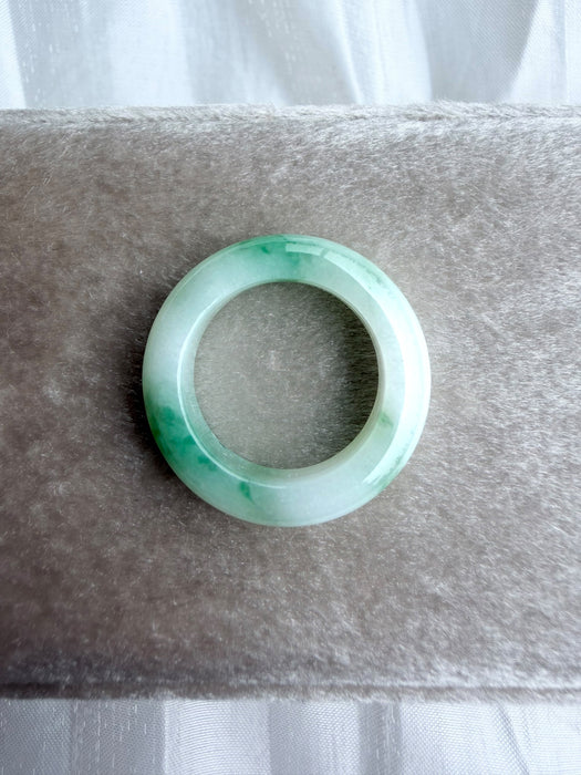 Emerald Drift Jadeite Ring