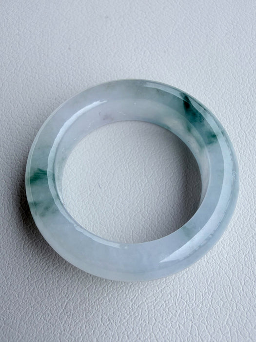 Purple Monet Jadeite Ring