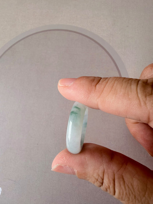 Purple Monet Jadeite Ring