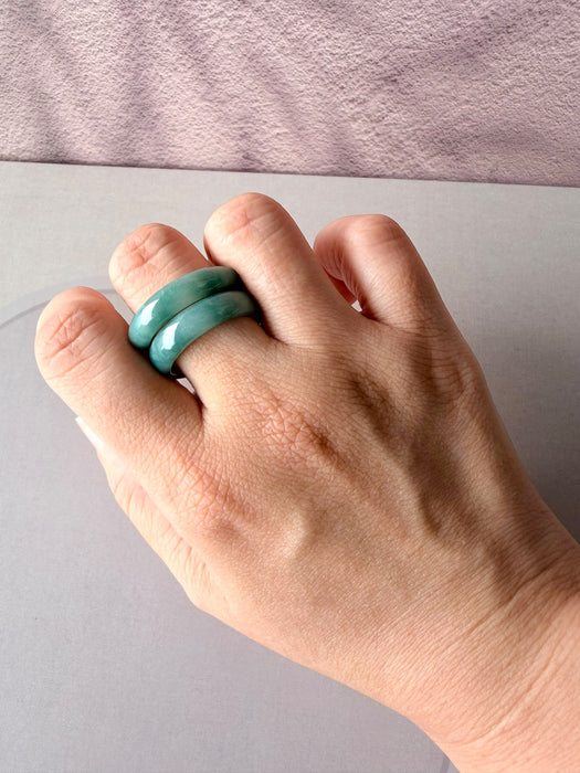 Ocean Reverie Jadeite Ring