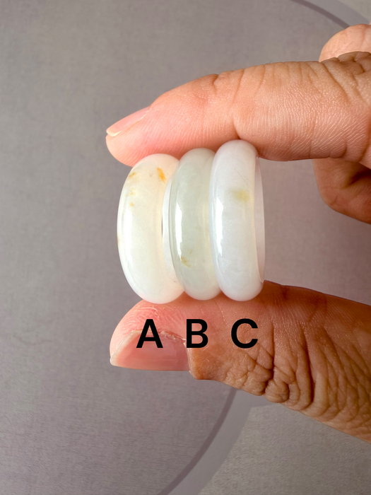 Osmanthus Sunset Jadeite Ring
