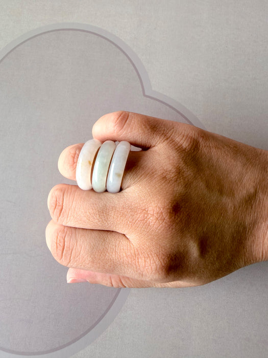 Osmanthus Sunset Jadeite Ring