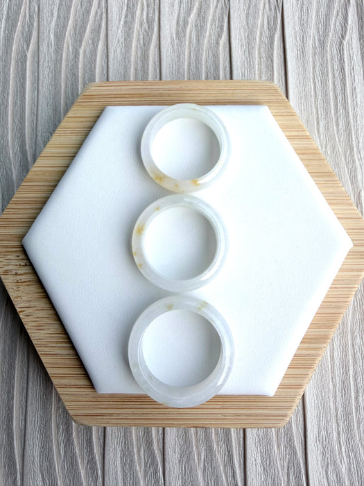 Osmanthus Sunset Jadeite Ring