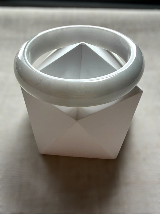 White Jadeite Bangle