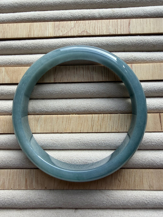 Blue Guatemala Jadeite Bangle