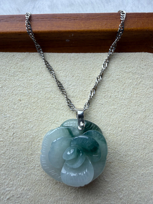 Rose Jadeite Necklace
