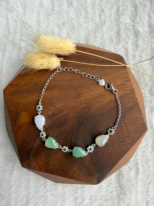 Teardrop Jadeite Bracelet