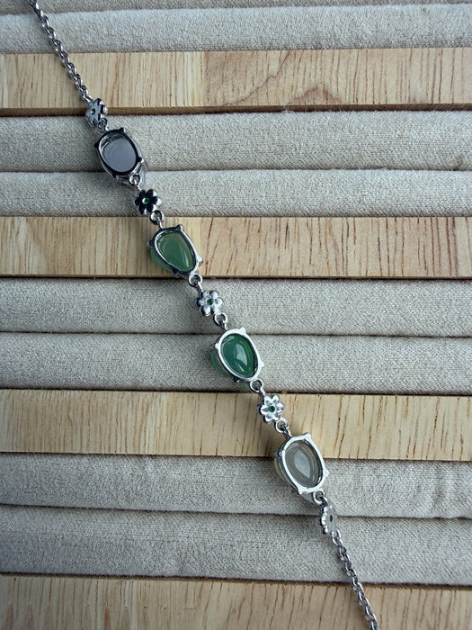 Teardrop Jadeite Bracelet