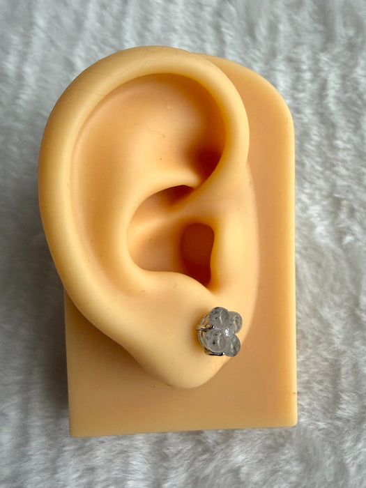 Osmanthus Jadeite Earring Studs