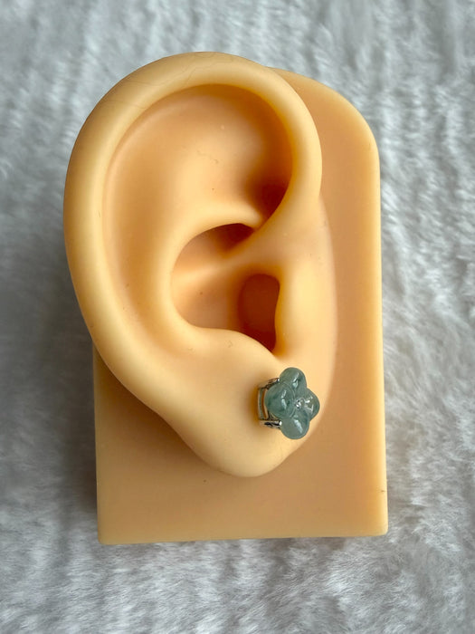 Osmanthus Jadeite Earring Studs