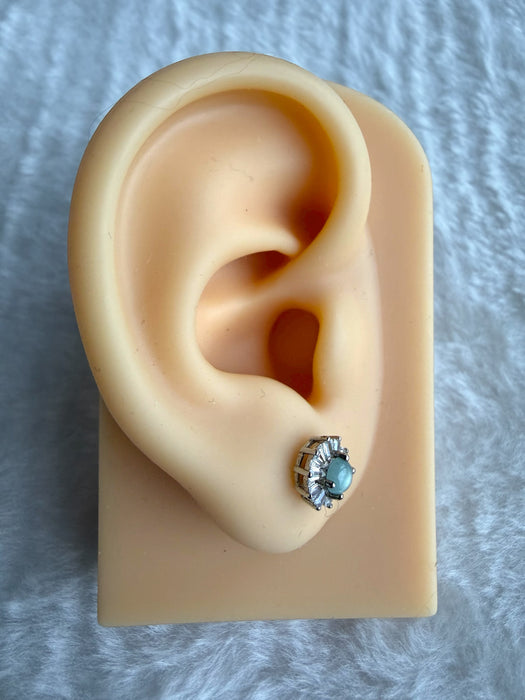 Jadeite Earring Studs