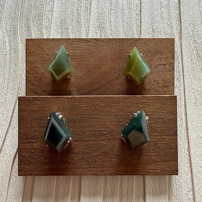 Kite Jadeite Earring Studs
