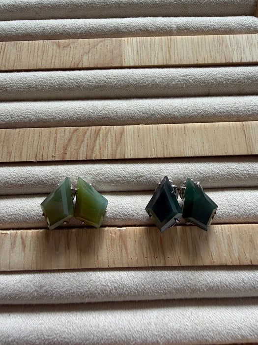 Kite Jadeite Earring Studs