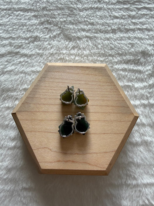 Kite Jadeite Earring Studs