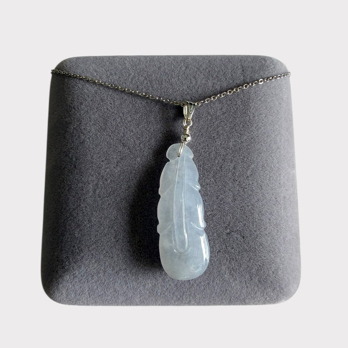 Feather Jadeite Necklace