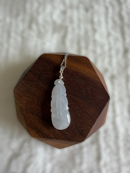 Feather Jadeite Necklace