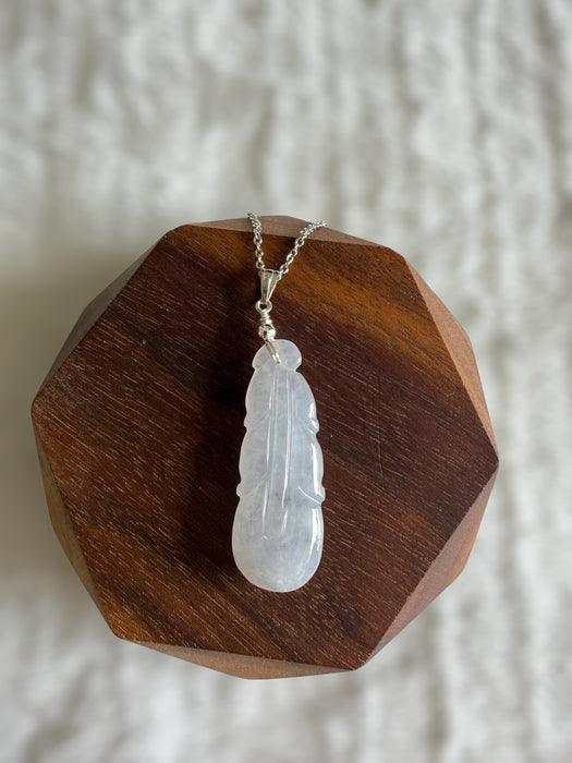 Feather Jadeite Necklace