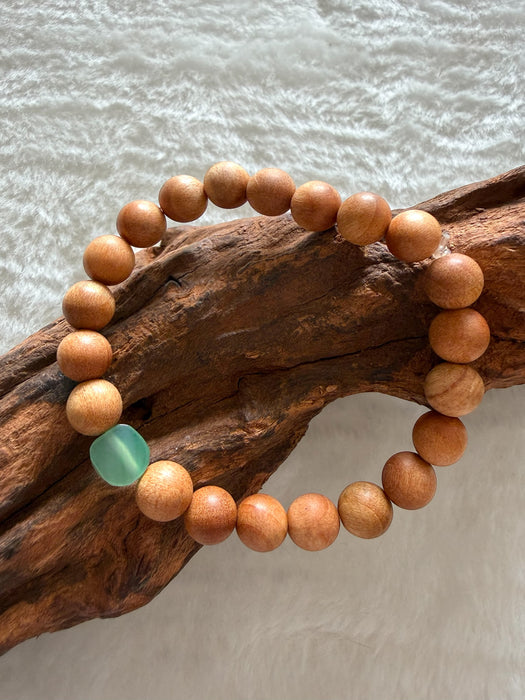 Green Freeform Jadeite Bracelet
