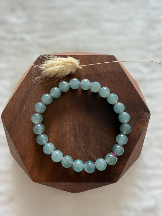 Guatemala Jadeite Bead Bracelet