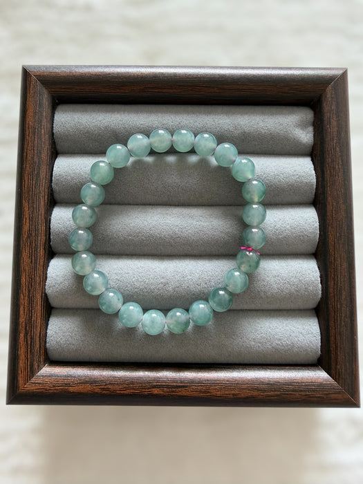 Guatemala Jadeite Bead Bracelet