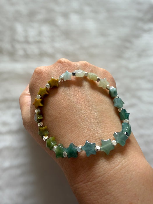 Star Jadeite Bracelet