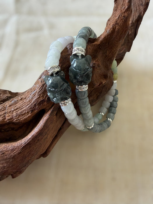 Fox Jadeite Bracelet