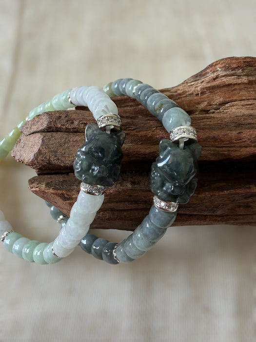 Fox Jadeite Bracelet