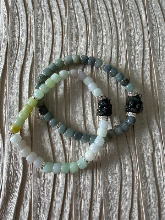 Fox Jadeite Bracelet
