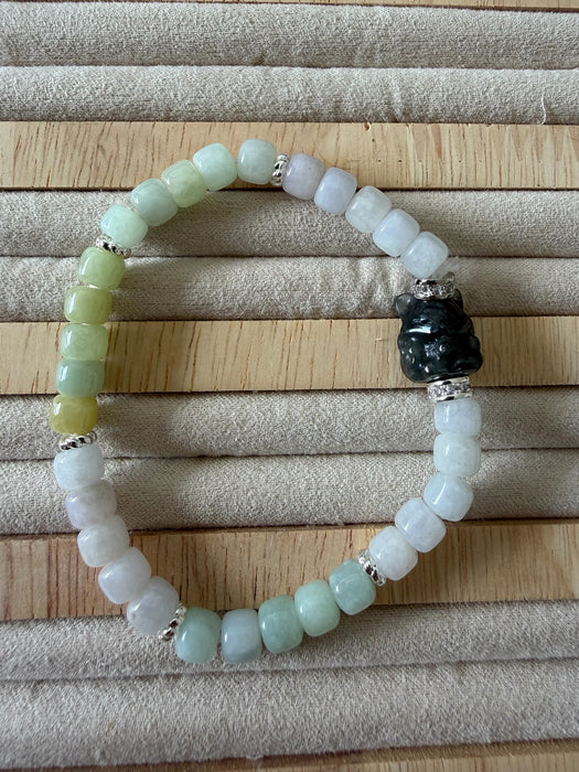 Fox Jadeite Bracelet