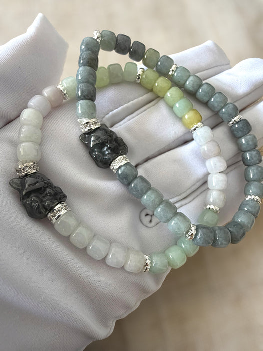 Fox Jadeite Bracelet
