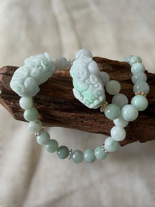 Pixiu Jadeite Bracelet