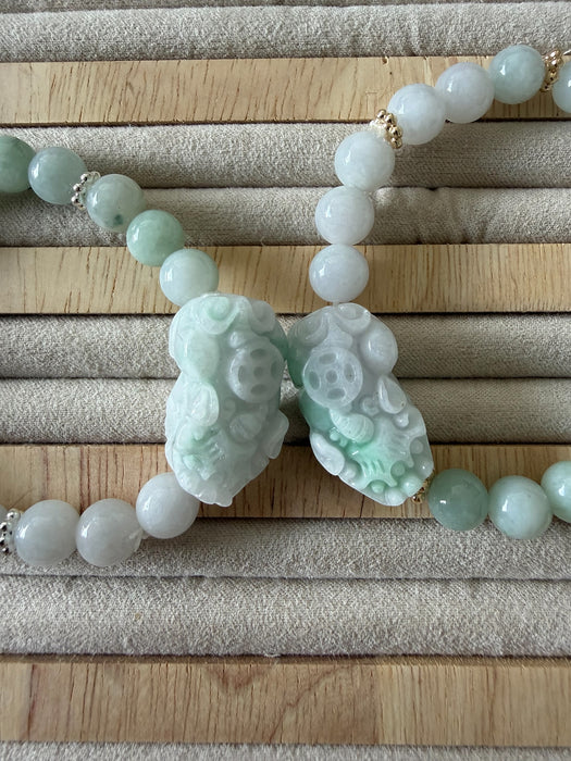 Pixiu Jadeite Bracelet