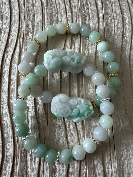 Pixiu Jadeite Bracelet