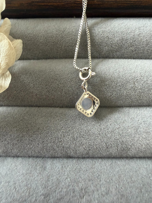 Square Jadeite Necklace