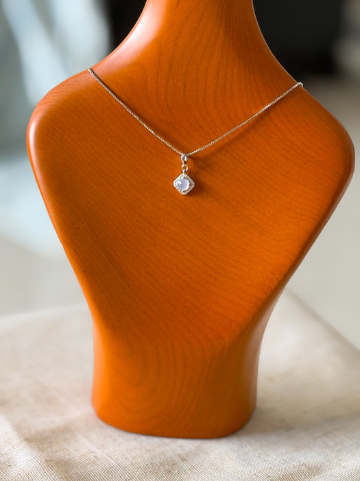 Square Jadeite Necklace