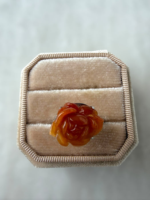 Rose Jadeite Ring