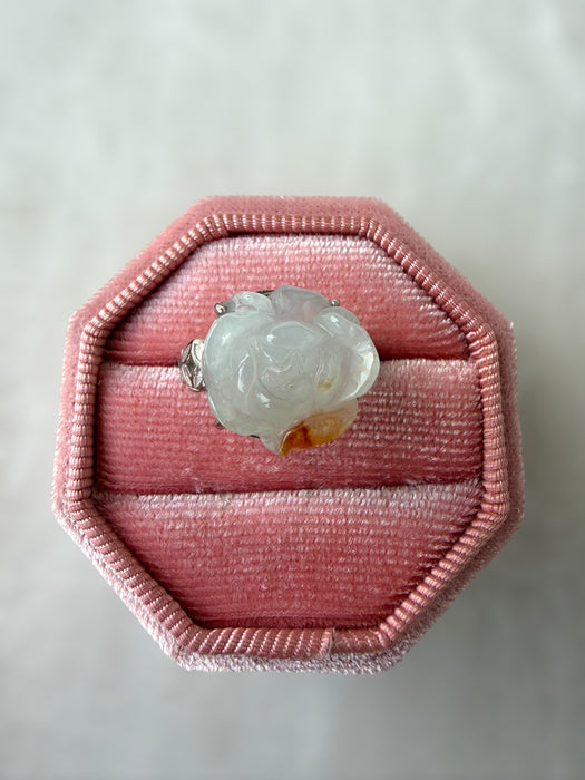 Rose Jadeite Ring