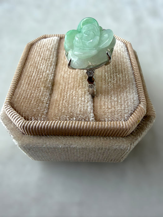 Rose Jadeite Ring