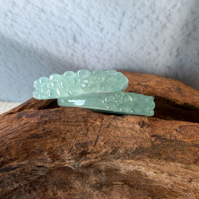 Peach Blossom Jadeite Ring