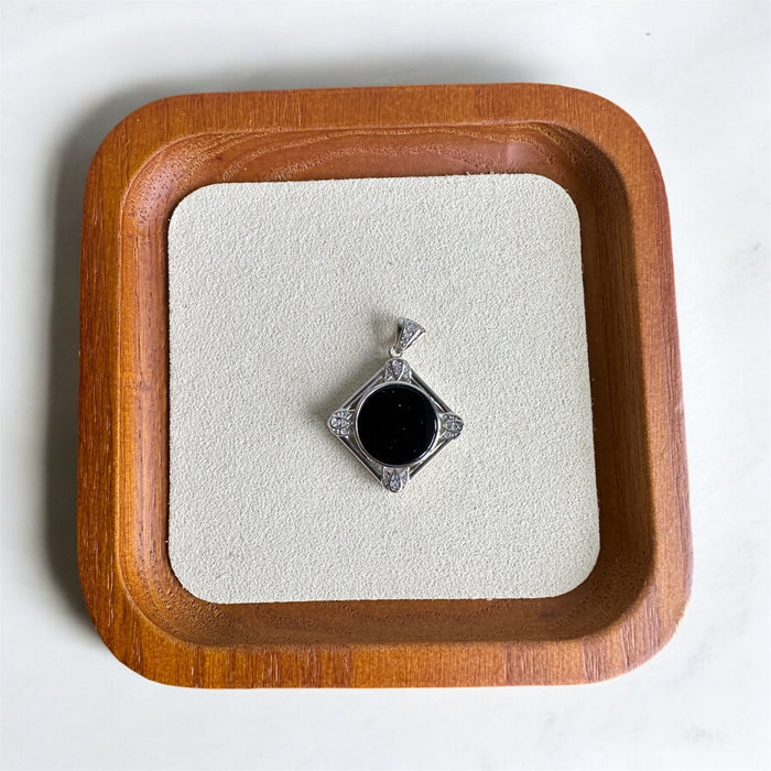 Omphacite Square Jadeite Necklace