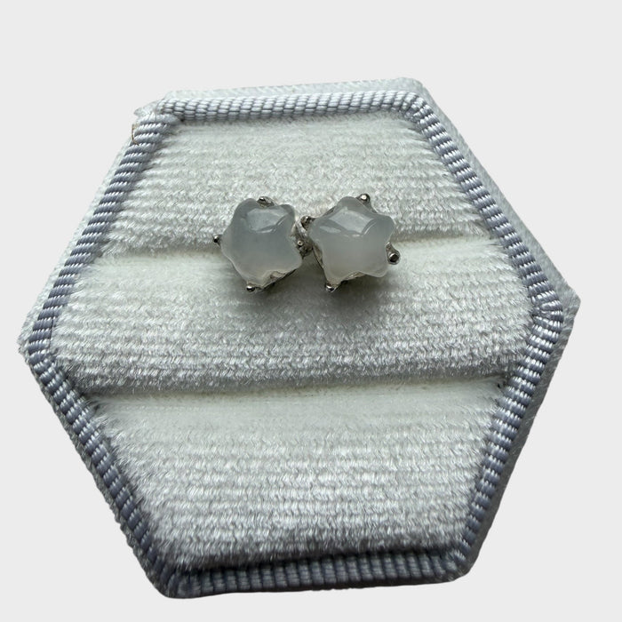 Star Jadeite Earring Studs