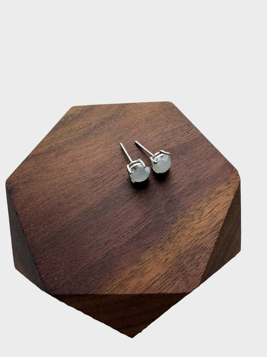 Star Jadeite Earring Studs