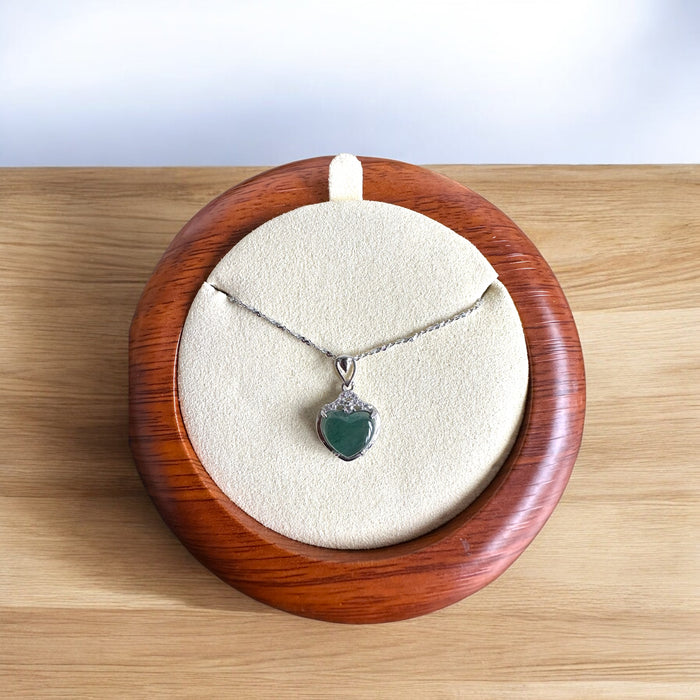 Heart Jadeite Necklace