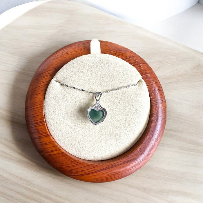 Heart Jadeite Necklace