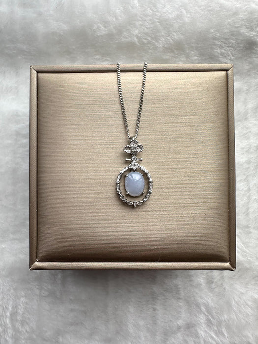 Purple Jadeite Necklace