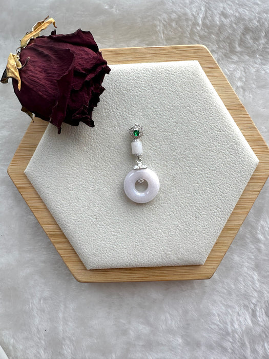 Jadeite Donut Pendant