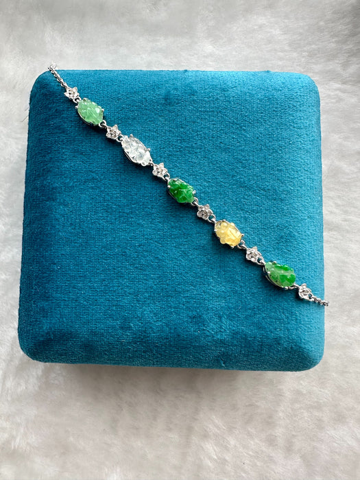 Grape Jadeite Bracelet