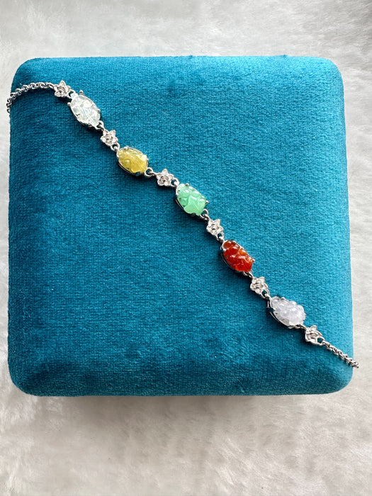 Grape Jadeite Bracelet