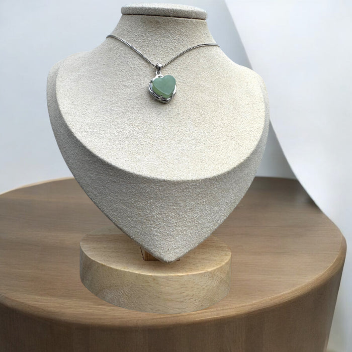 Heart Jadeite Necklace