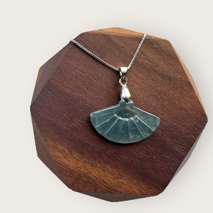 Fan Jadeite Necklace